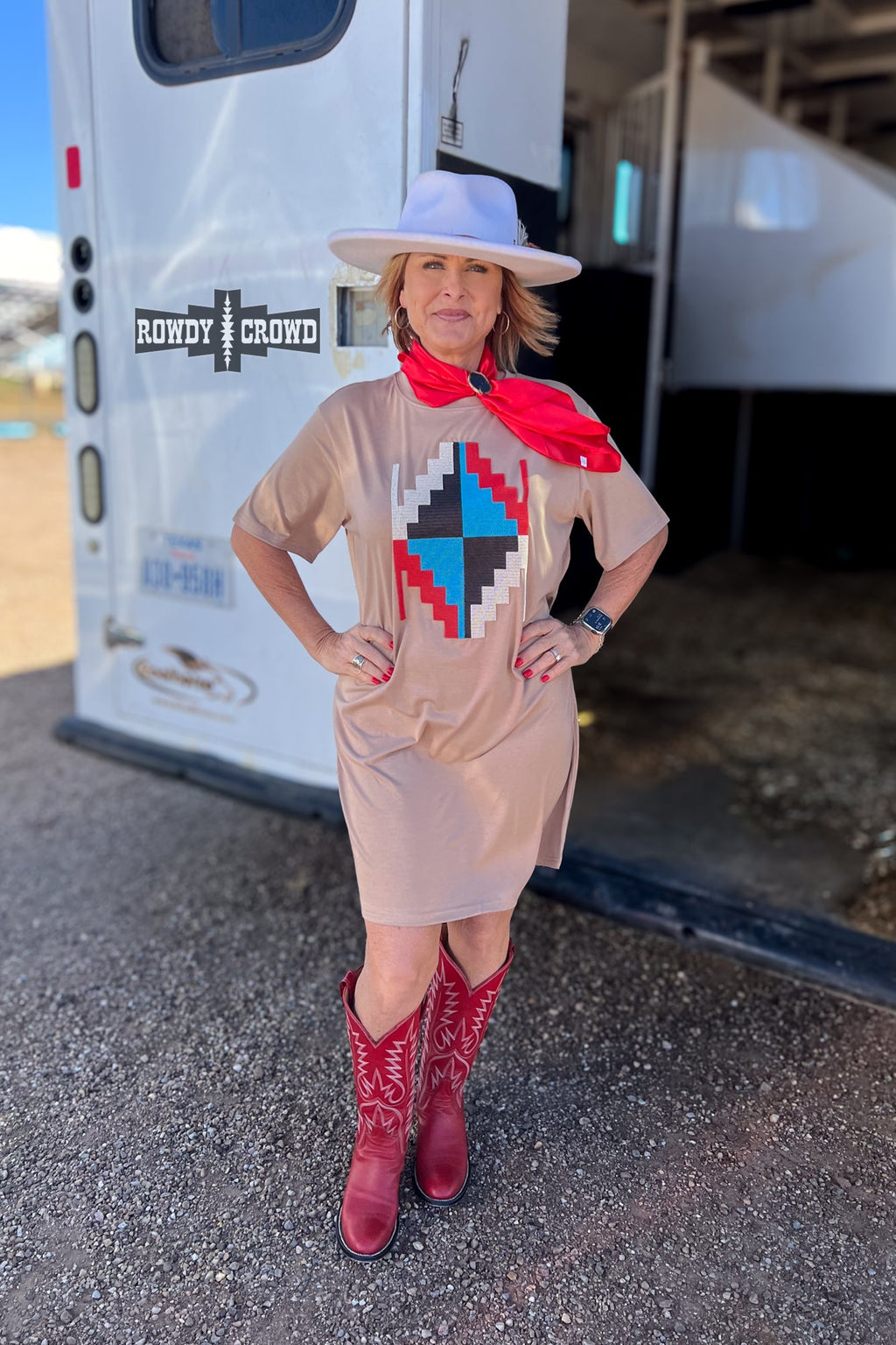 DS Alamosa Aztec Dress