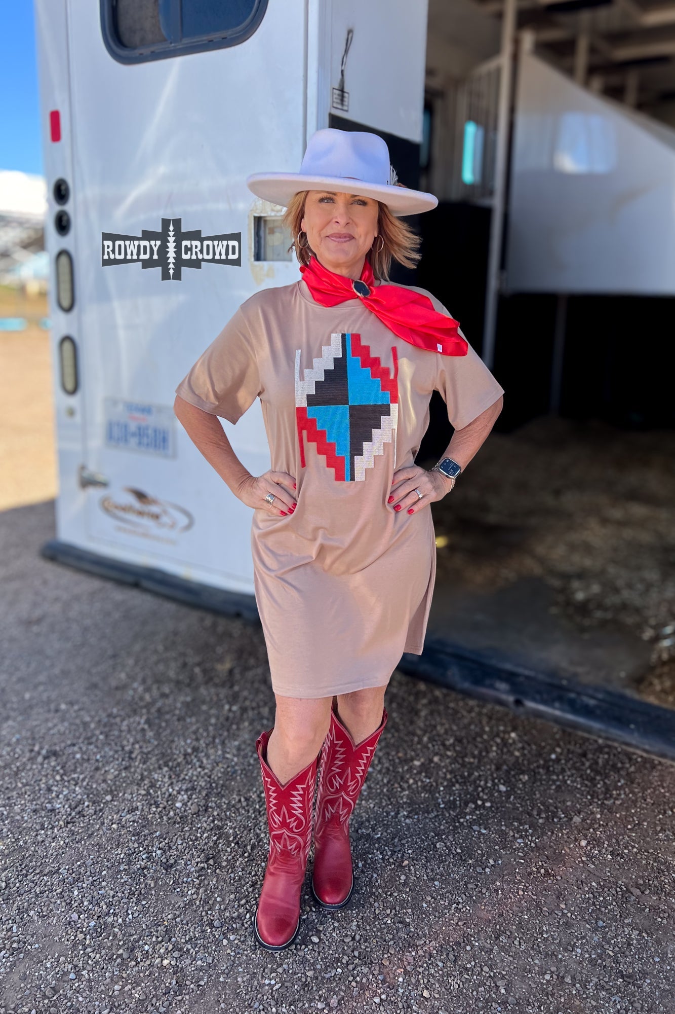 DS Alamosa Aztec Dress