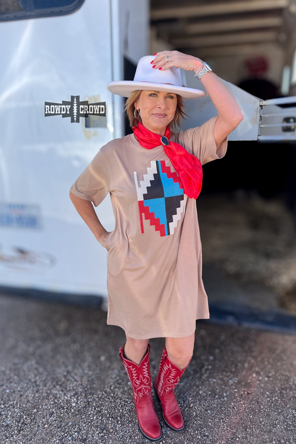 DS Alamosa Aztec Dress