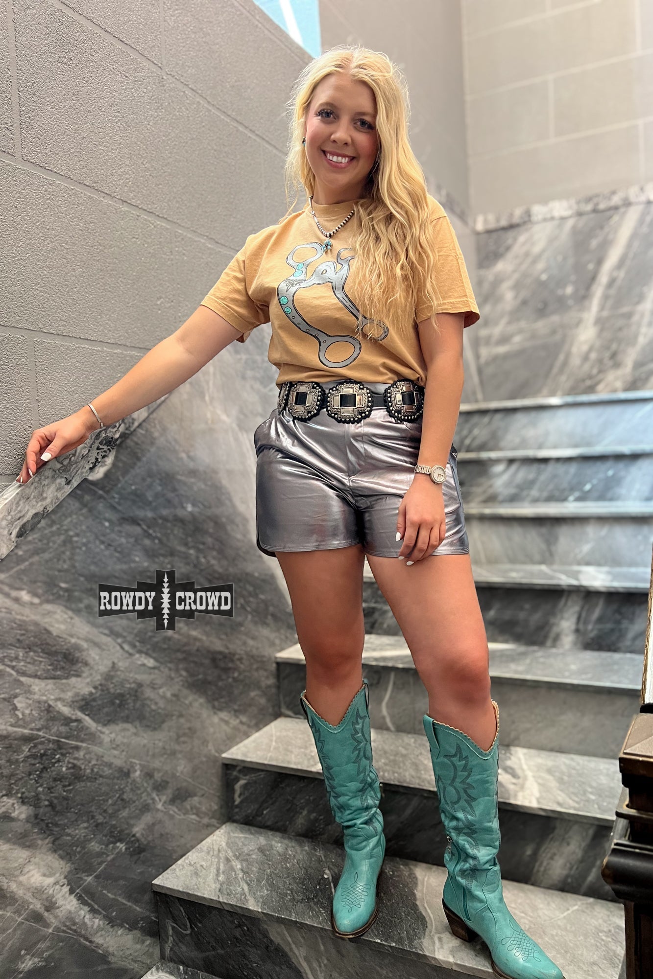DS Marfa Metallic Shorts