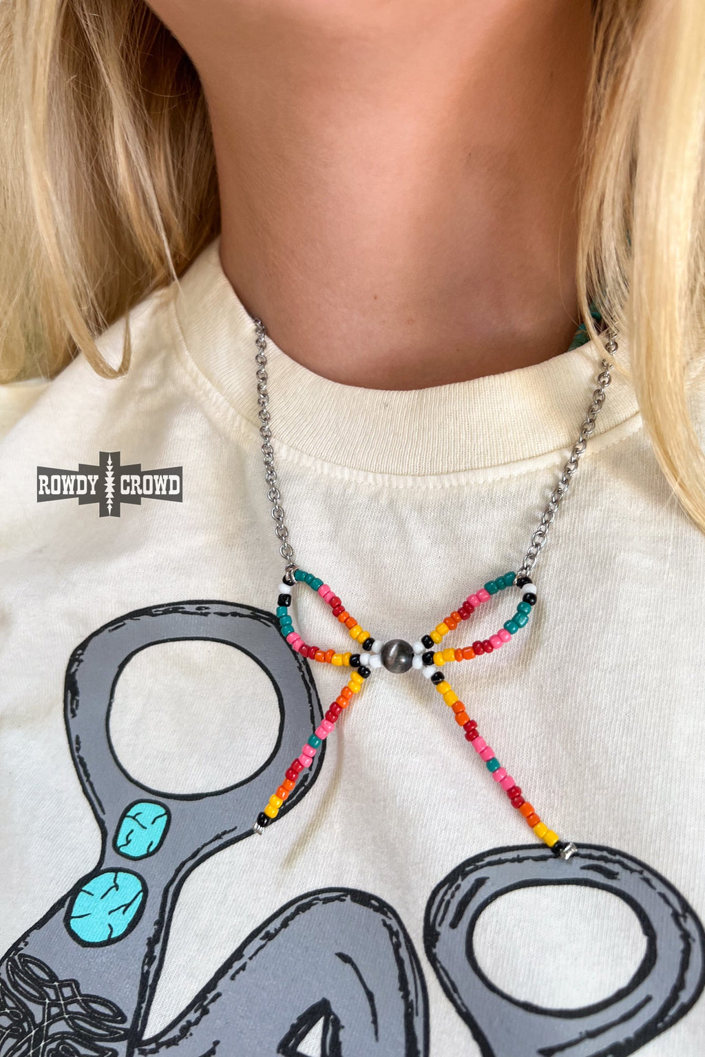 DS Bandera Bow Necklace