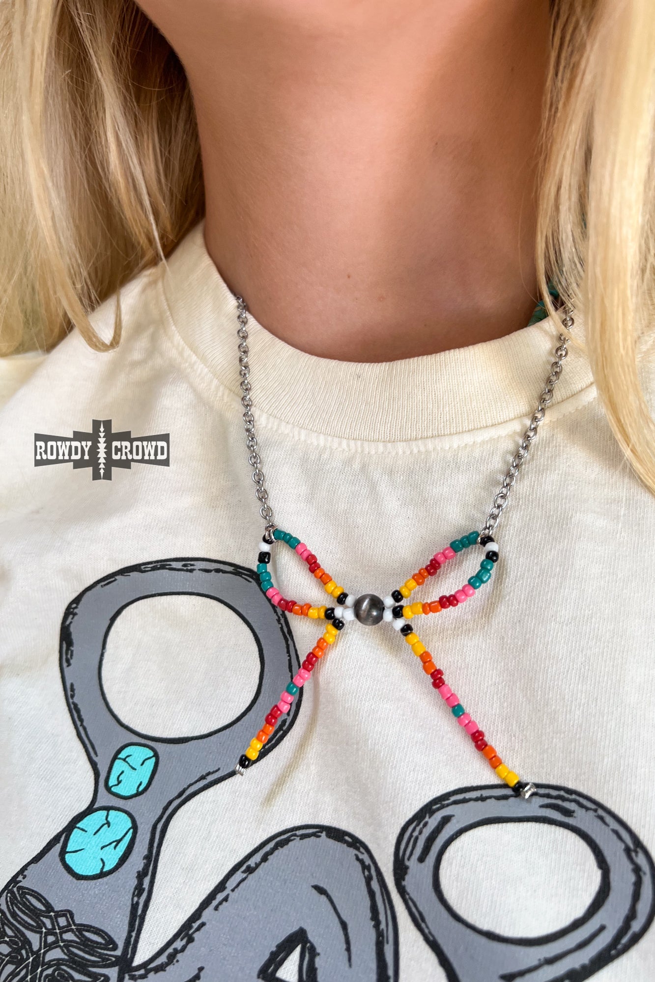 DS Bandera Bow Necklace