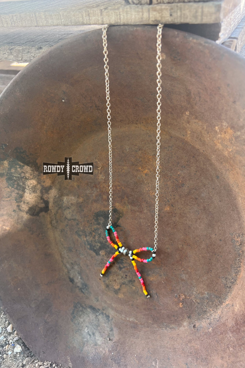 DS Bandera Bow Necklace