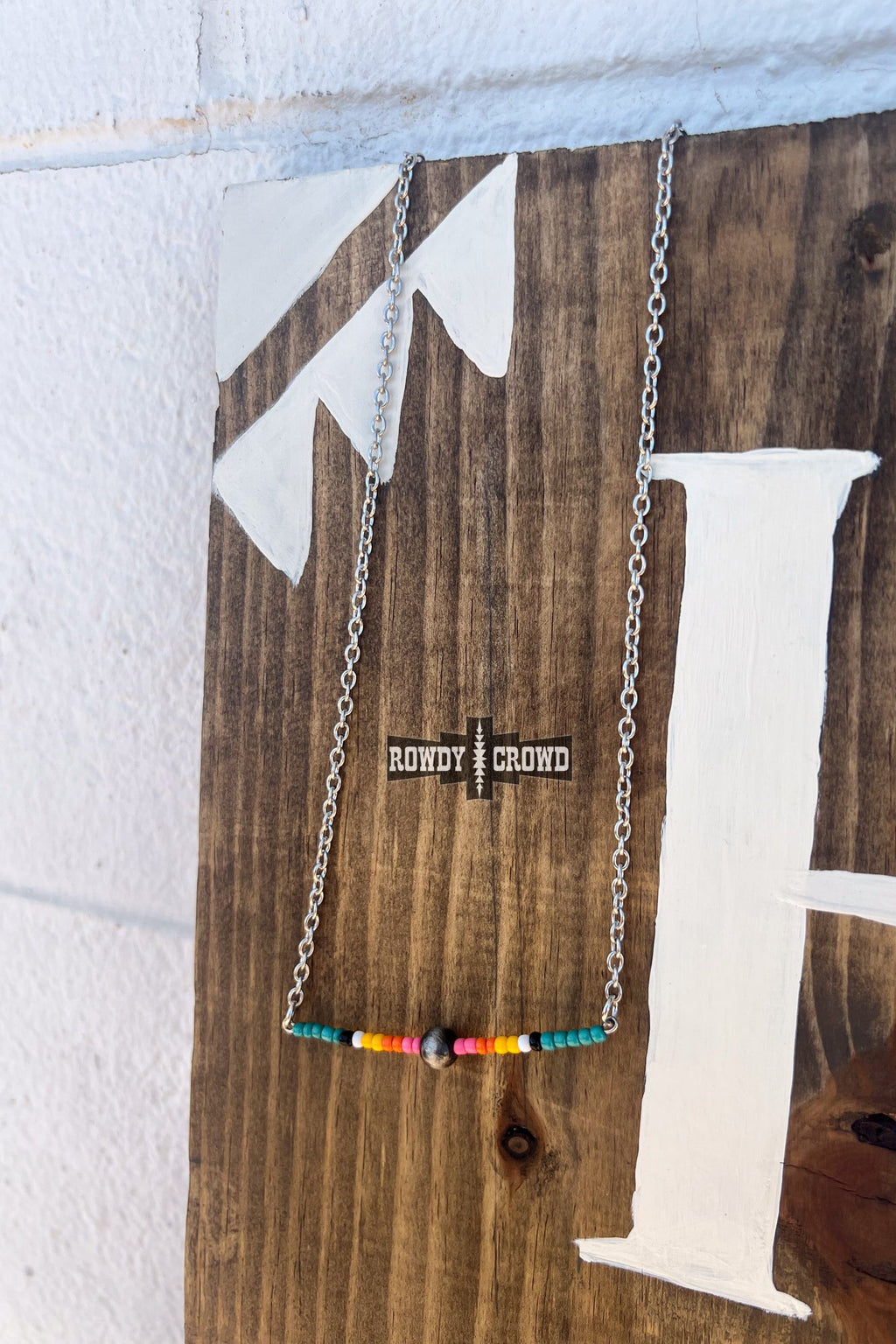 DS Buck Off Bar Necklace