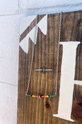DS Buck Off Bar Necklace