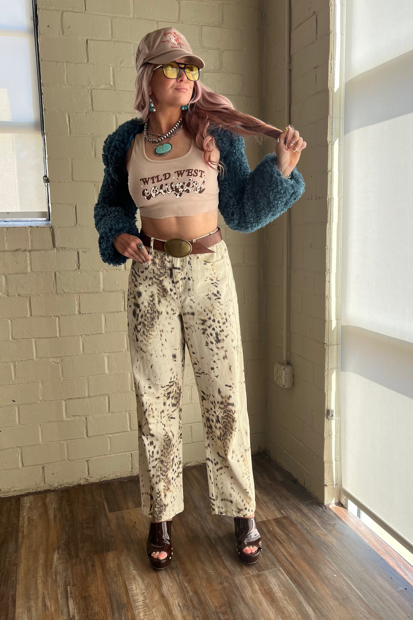 SALE The Wild West Cowgirl Baby Tank