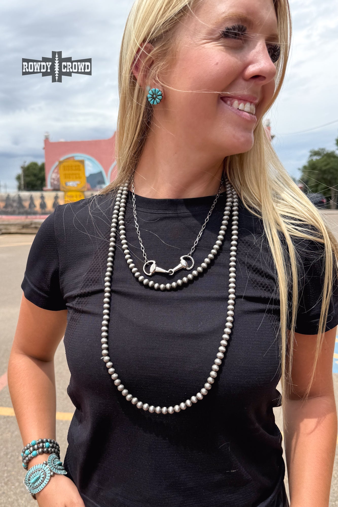 DS Buckaroo Pearl Necklace