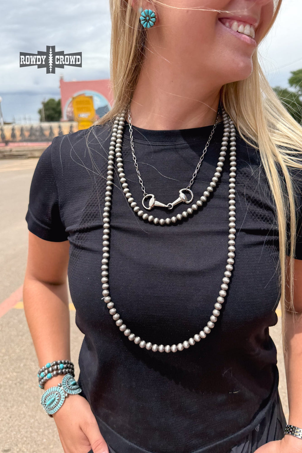 DS Buckaroo Pearl Necklace