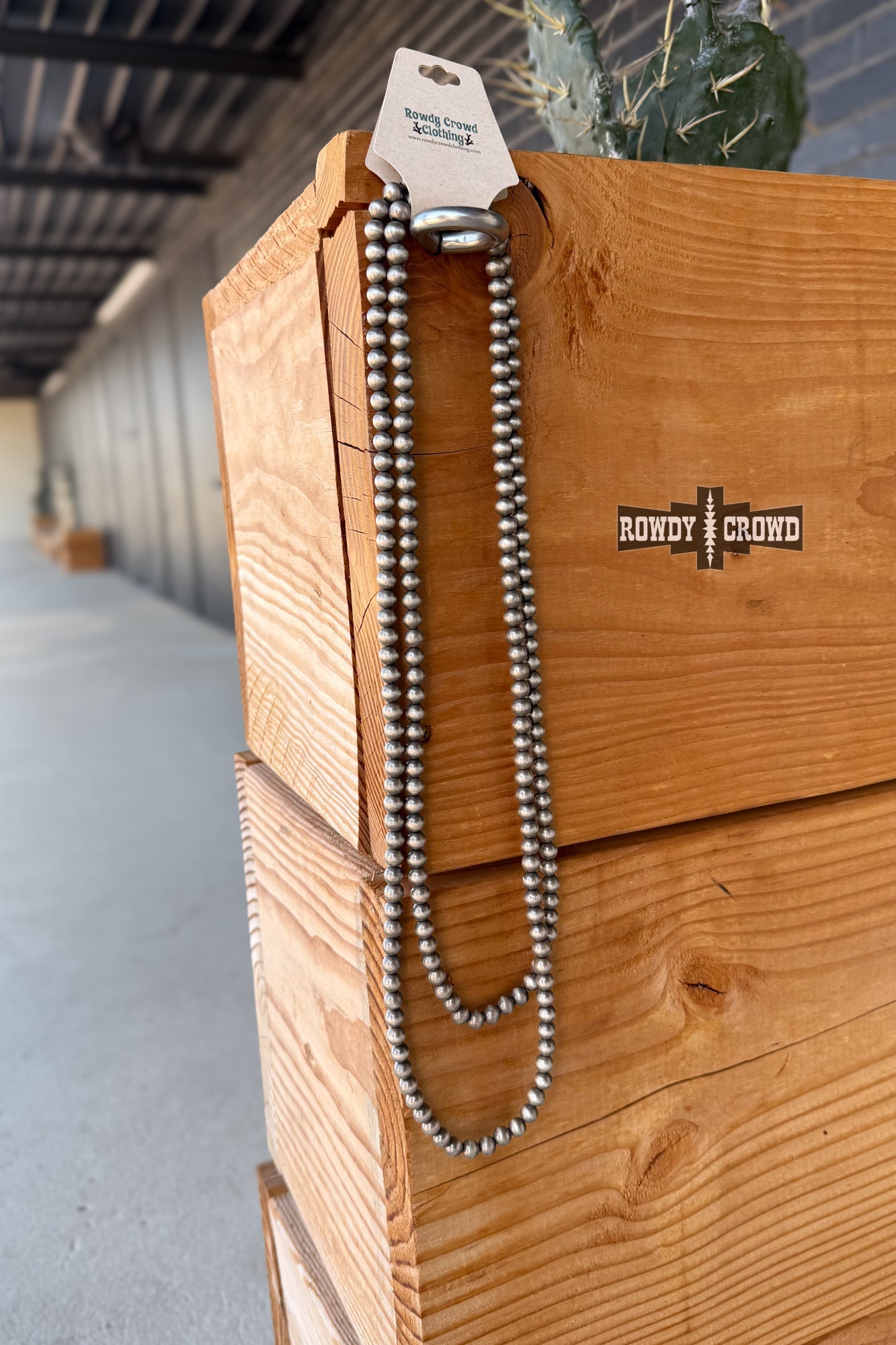 DS Buckaroo Pearl Necklace