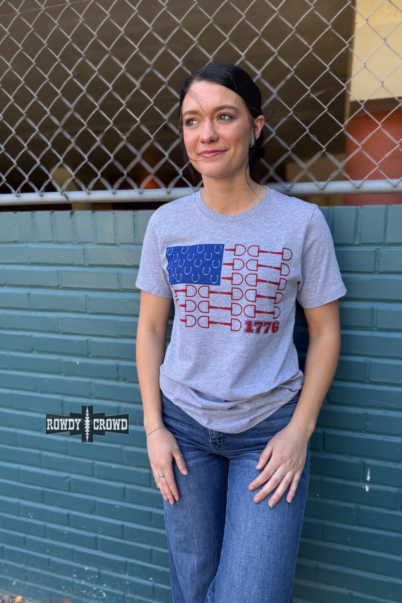 DS Bit of Freedom Tee- GRAY