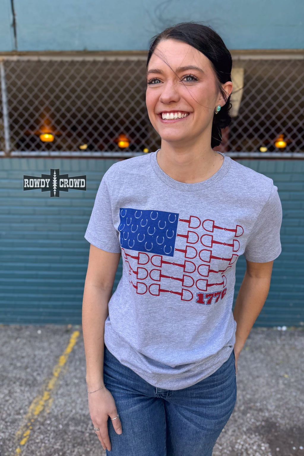 DS Bit of Freedom Tee- GRAY