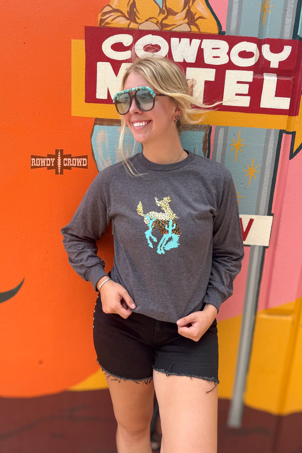 DS Rodeo Nights Long Sleeve Tee