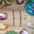 All Sterling Silver Pearls earrings dangle simple on needle