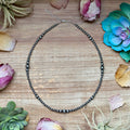 18 inch Sterling Silver Pearls Graduated Pearl Necklace