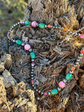 Sterling Silver Sweet Serenity Beaded Necklace