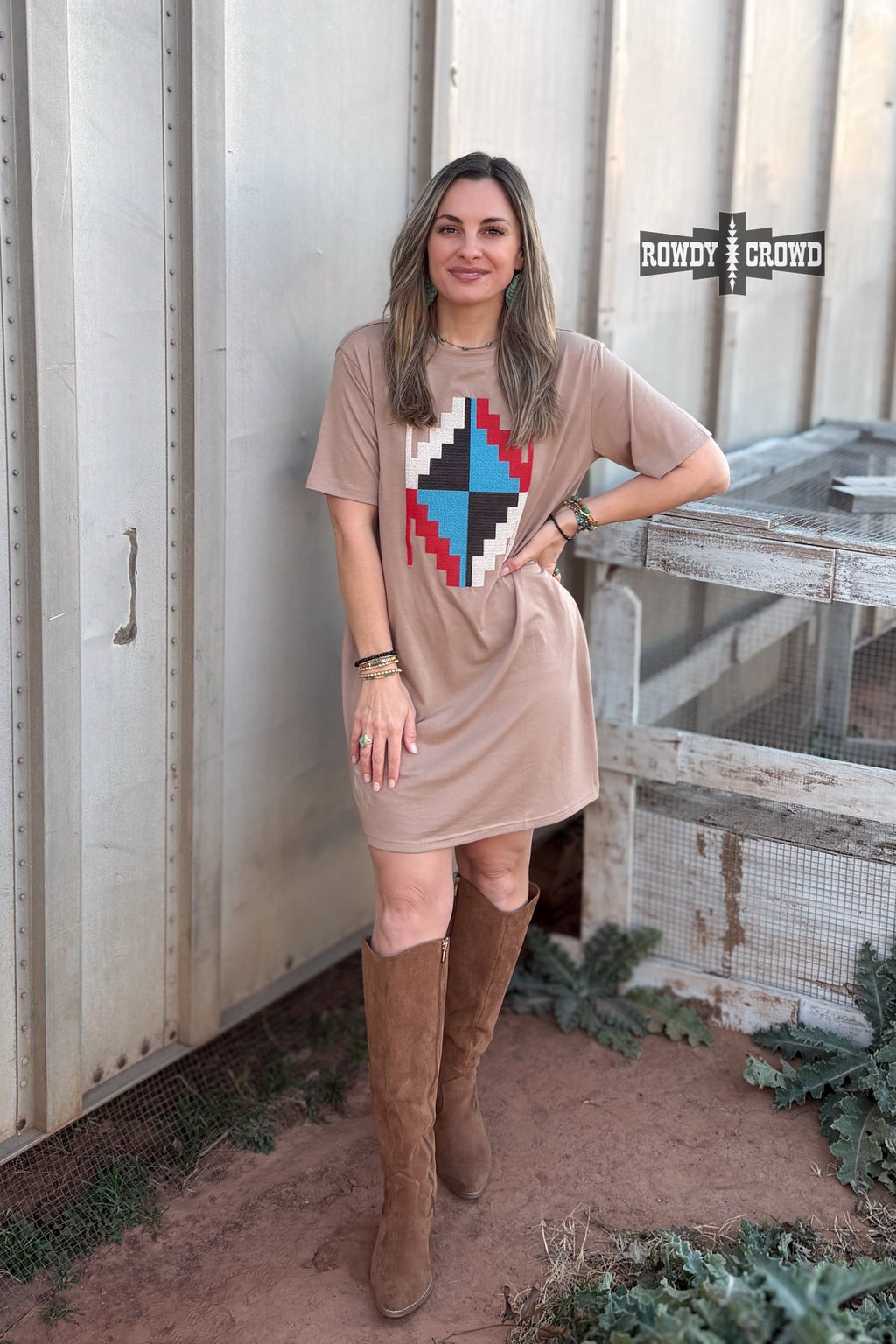 DS Alamosa Aztec Dress