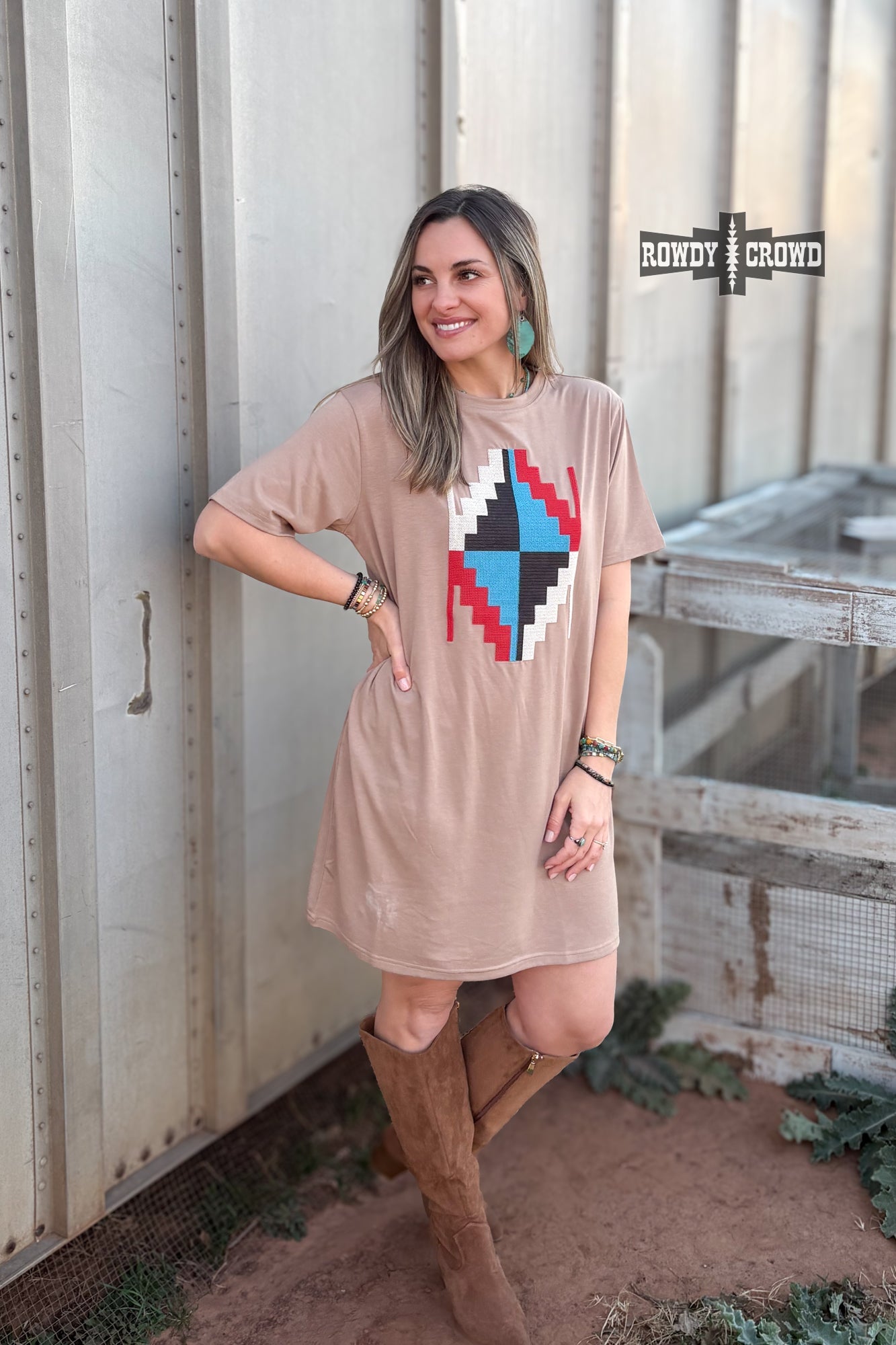 DS Alamosa Aztec Dress