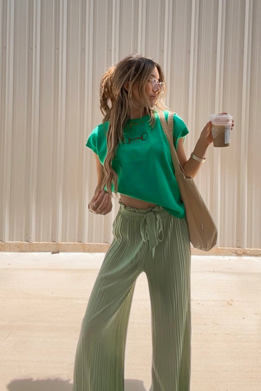 The Casual Cowgirl Pant in Sage