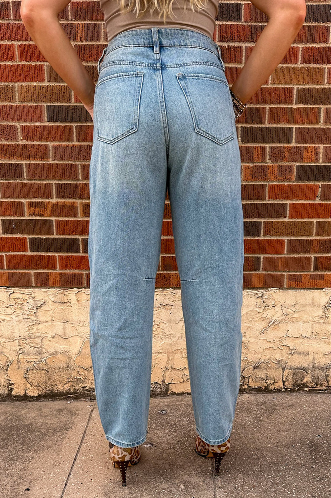 SALE The Brielle Barrel Jean