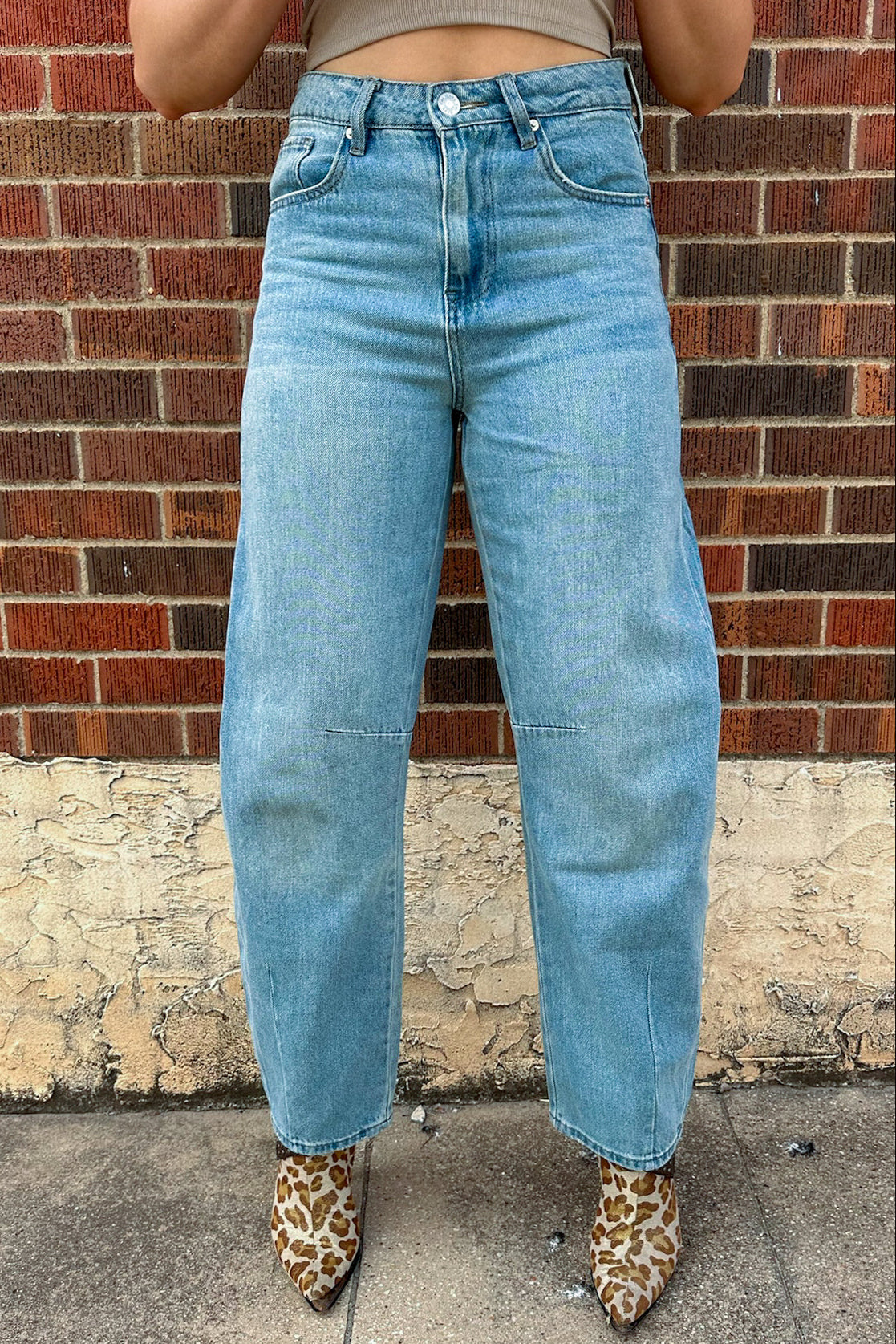 SALE The Brielle Barrel Jean