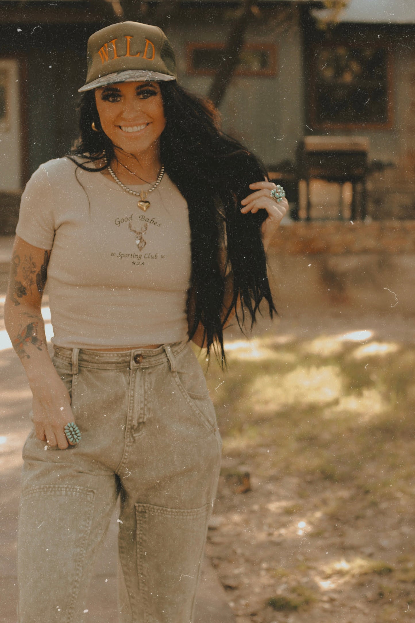 SALE The Selina Barrel Pant in Olive