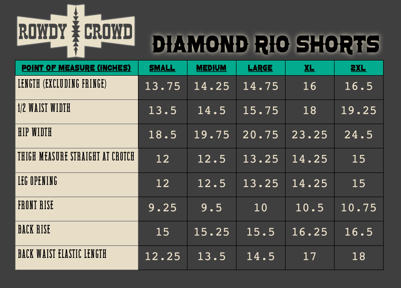DS Diamond Rio Shorts