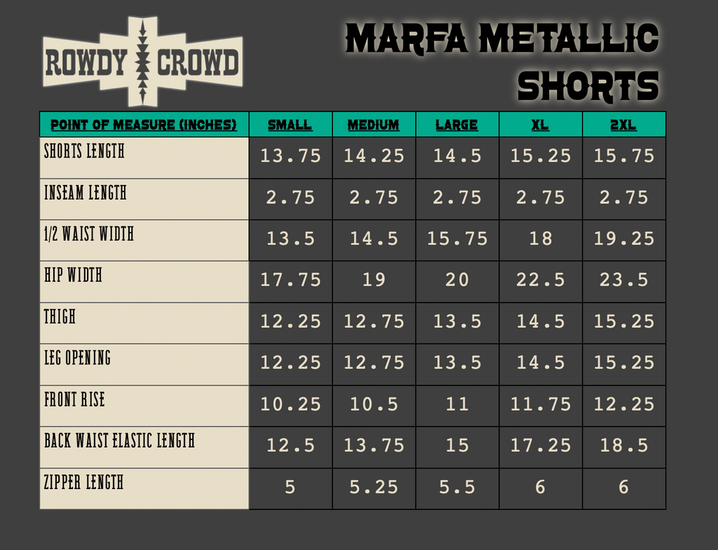 DS Marfa Metallic Shorts