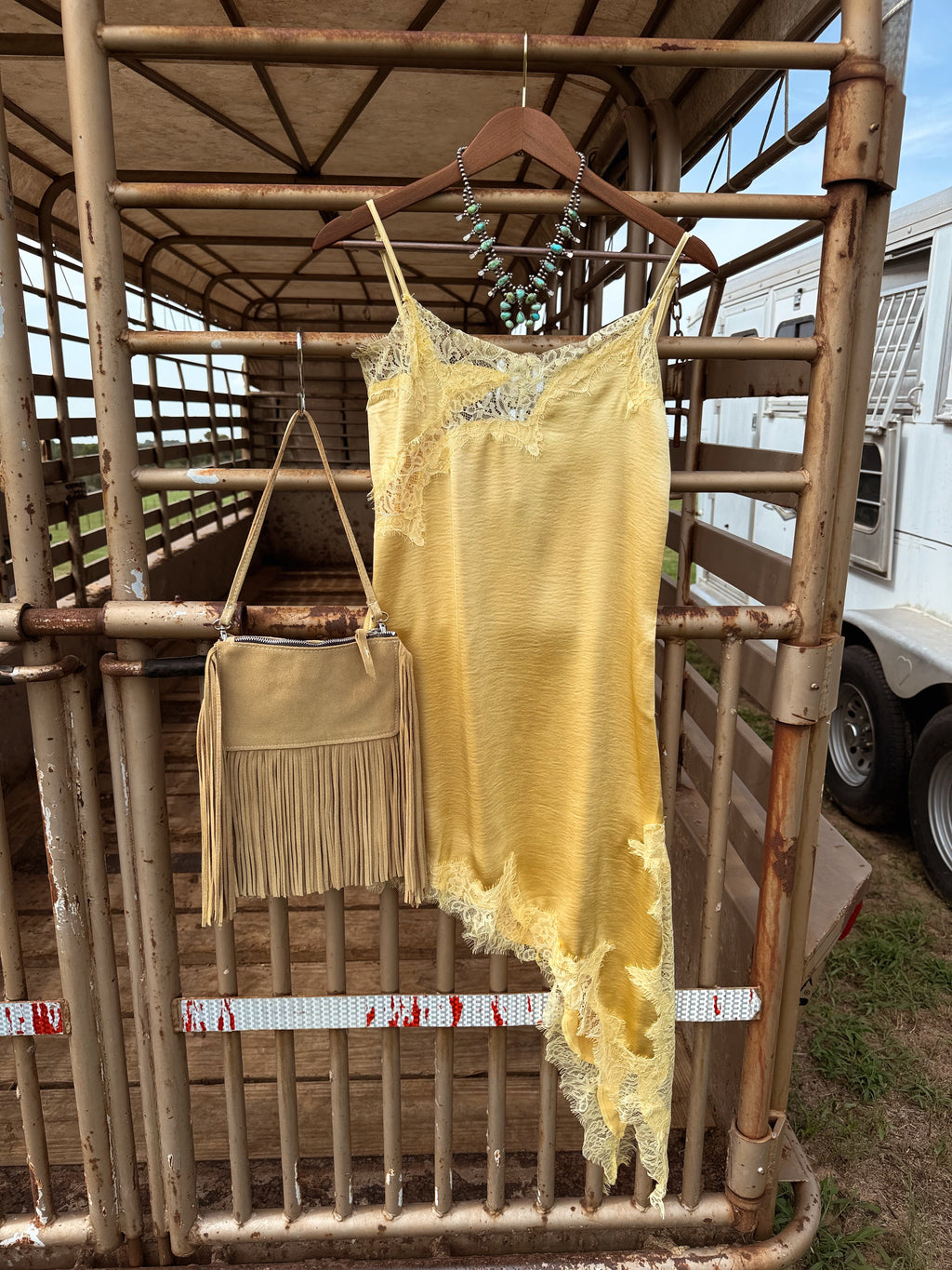 The Bliss Dress in Butter