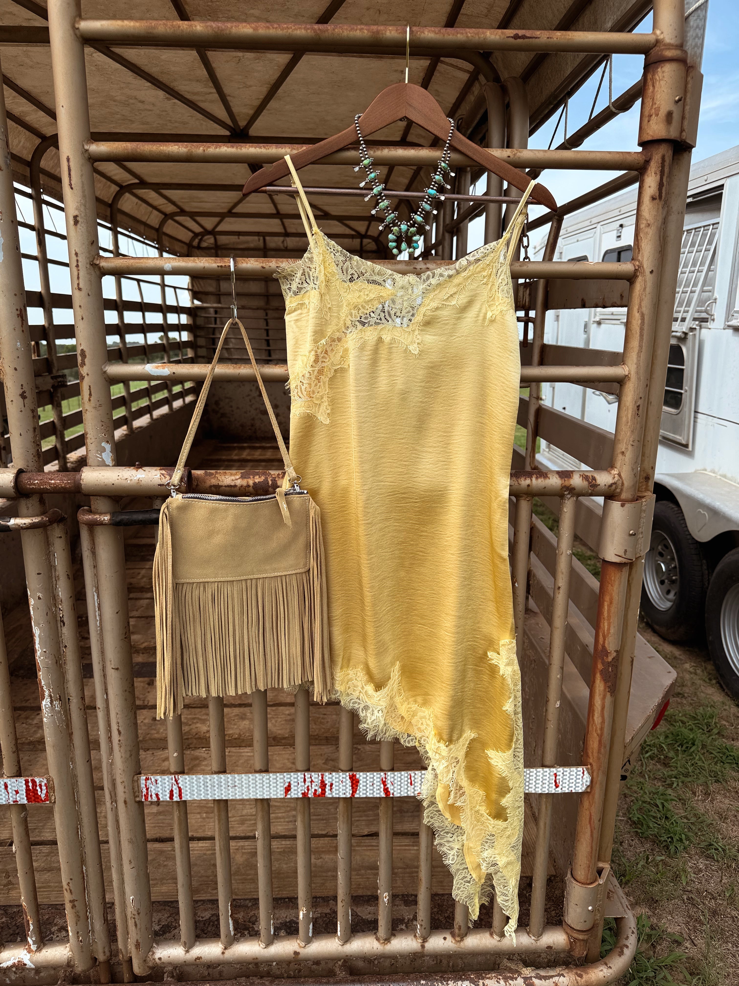 The Bliss Dress in Butter