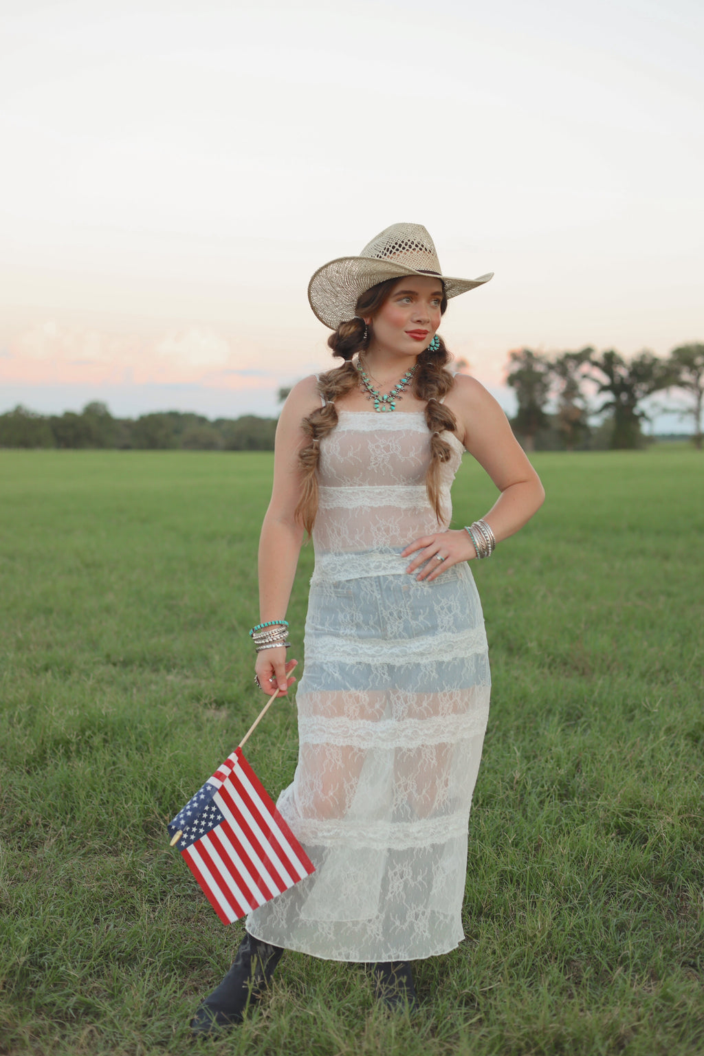 The Lorna Lace Maxi Dress