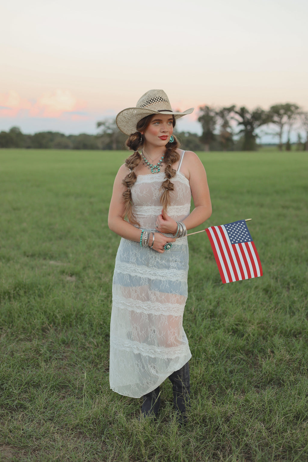 The Lorna Lace Maxi Dress