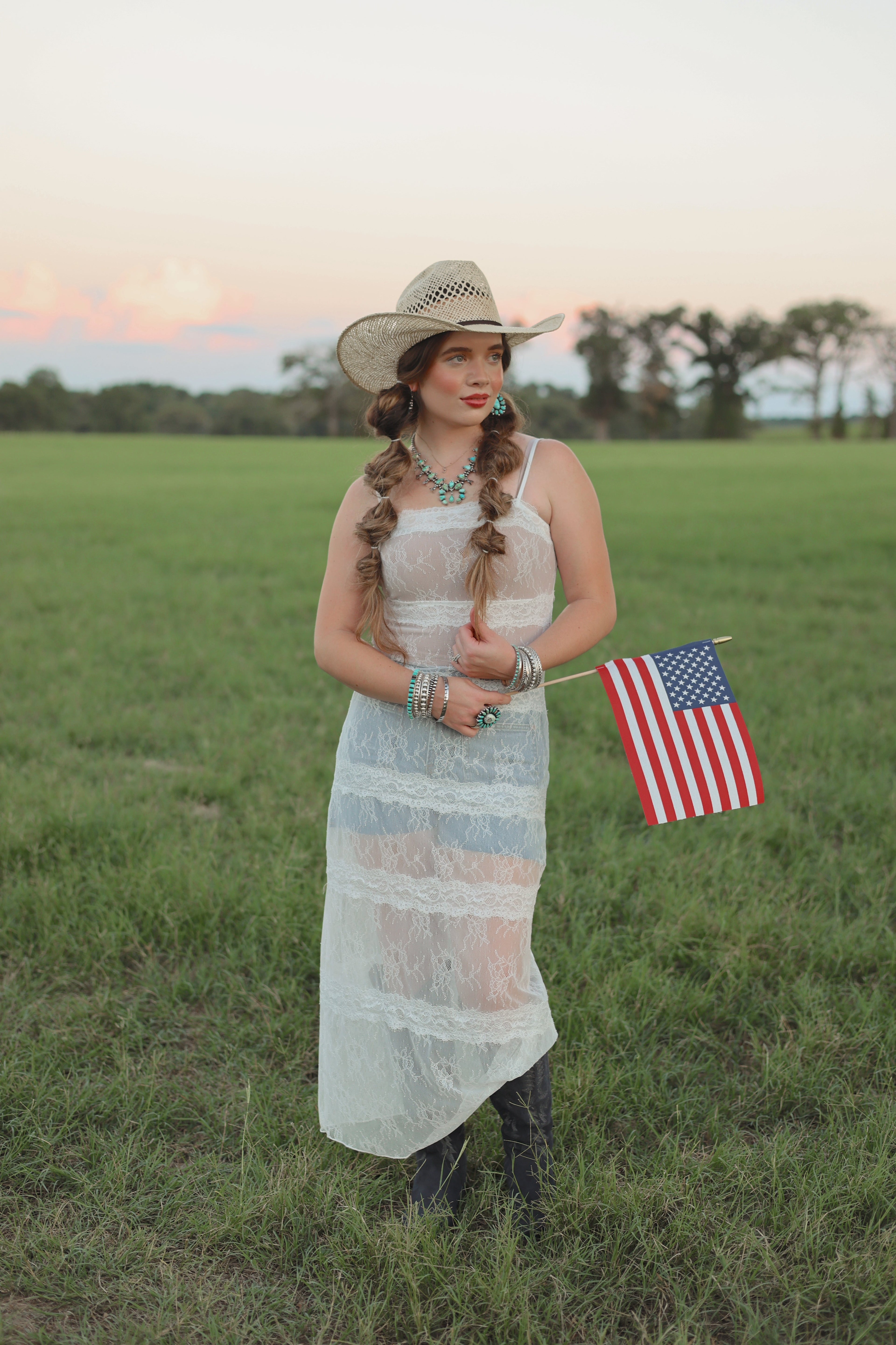 The Lorna Lace Maxi Dress