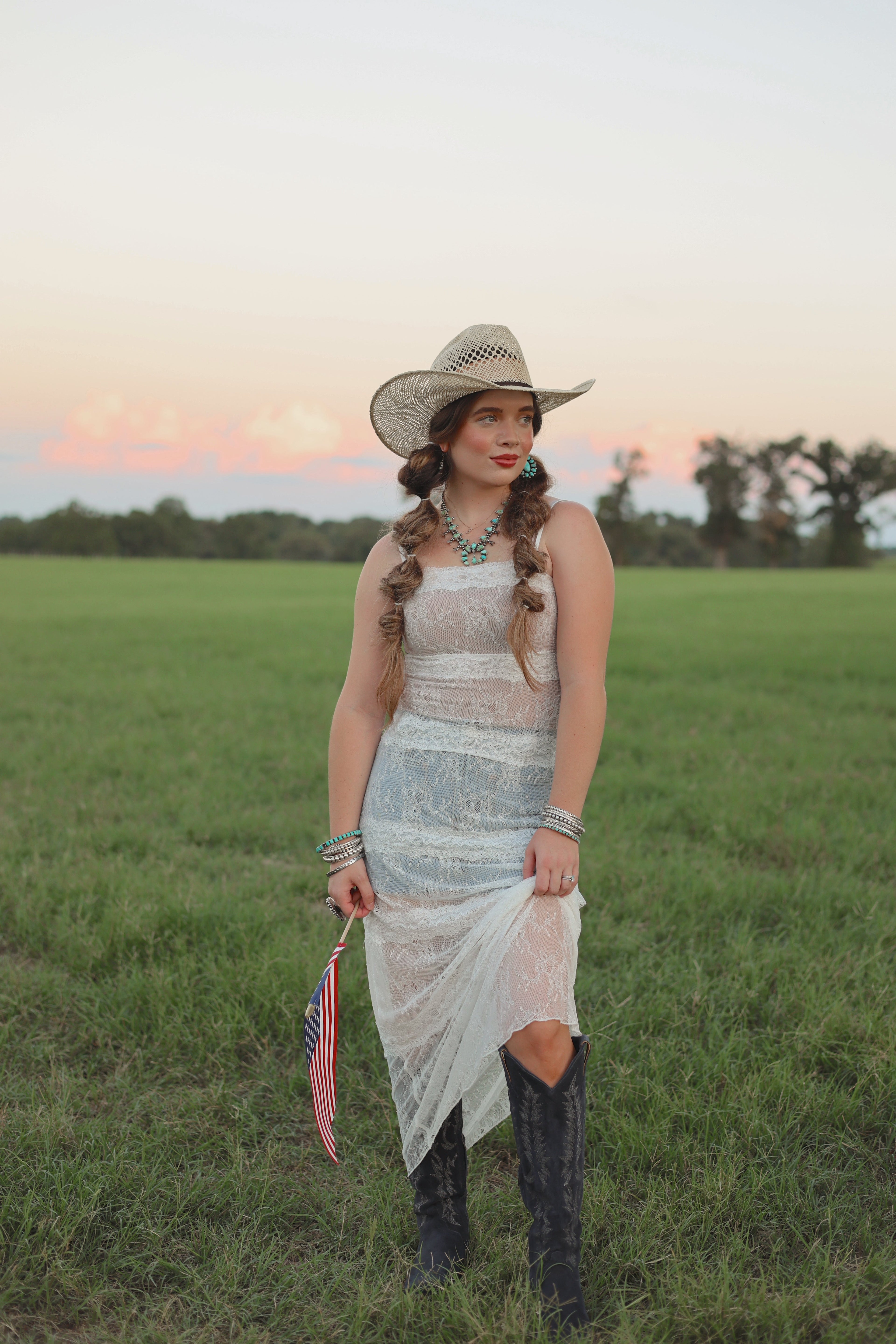 The Lorna Lace Maxi Dress