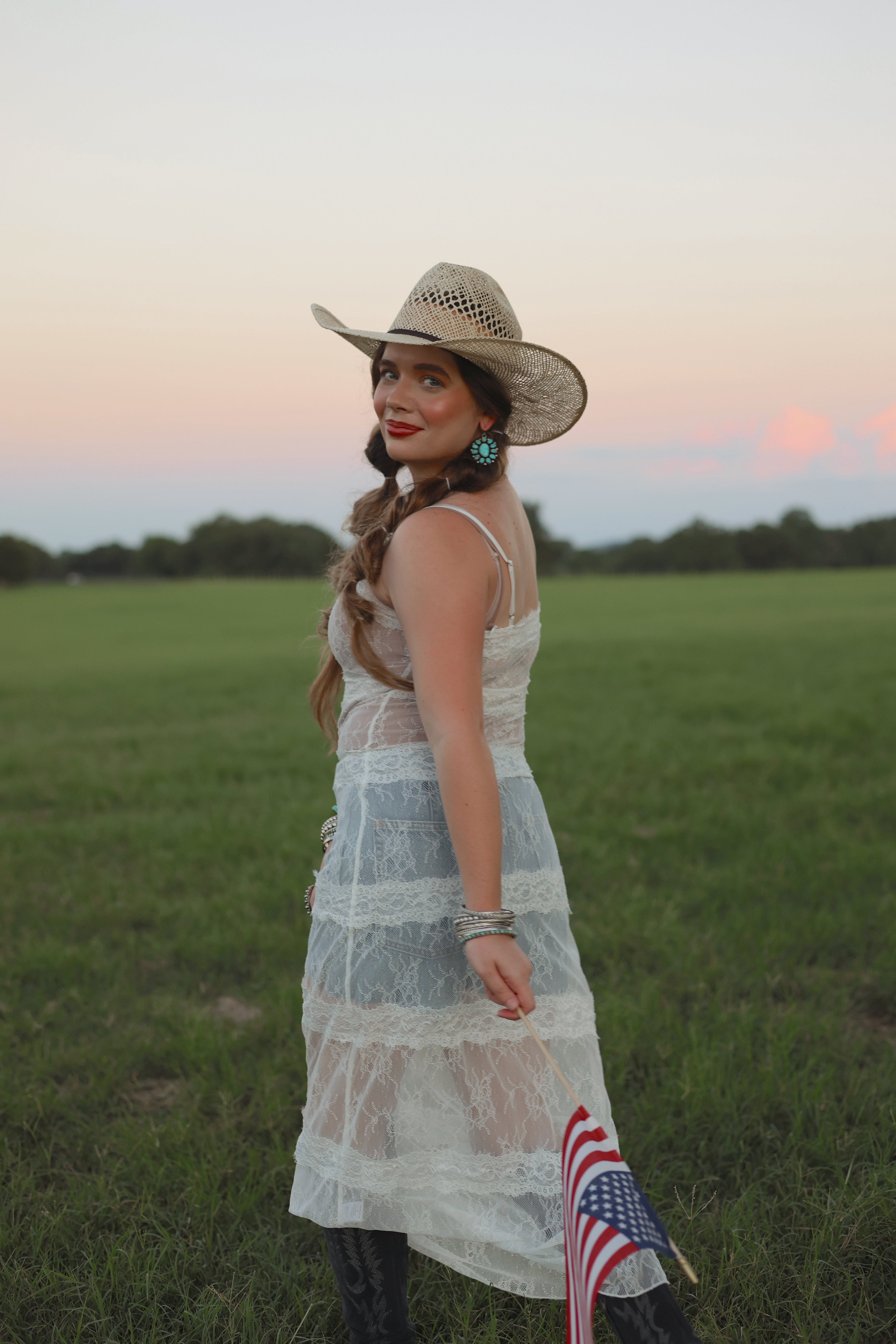 The Lorna Lace Maxi Dress