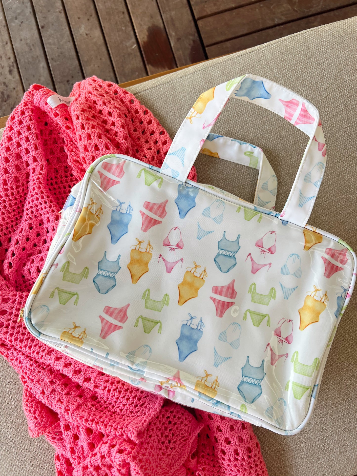 Clear Coat Toiletry Case