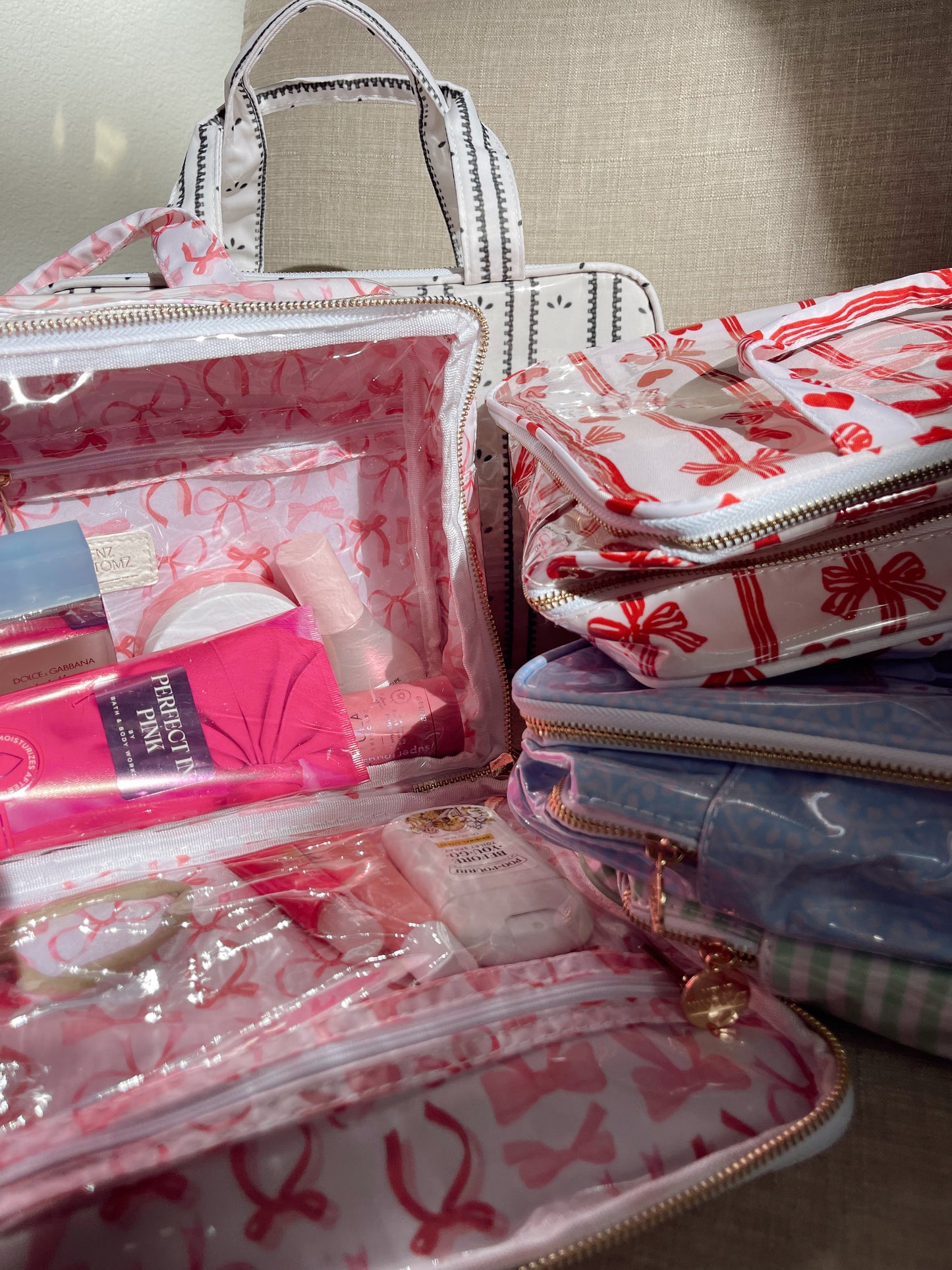 Clear Coat Toiletry Case