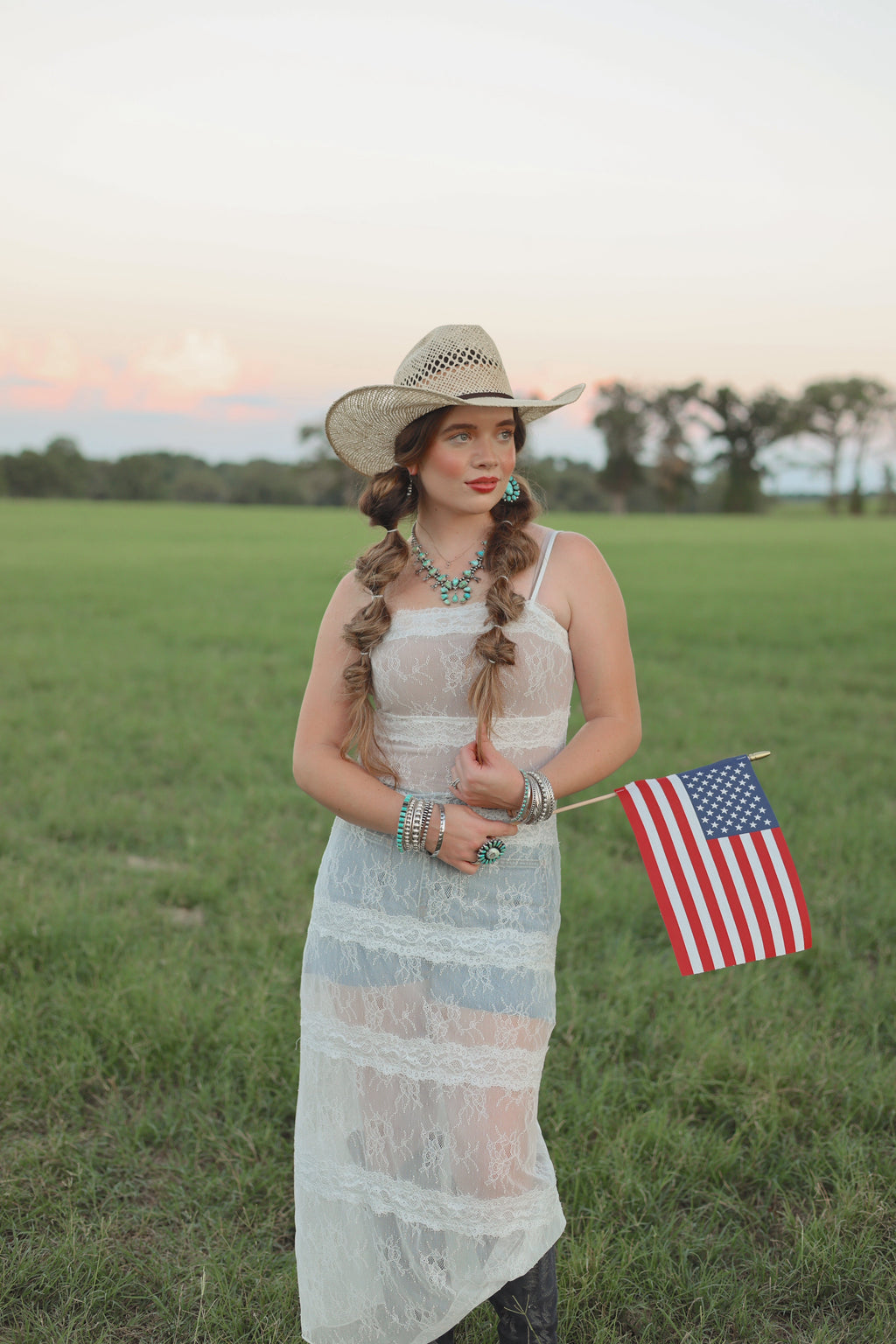 The Lorna Lace Maxi Dress