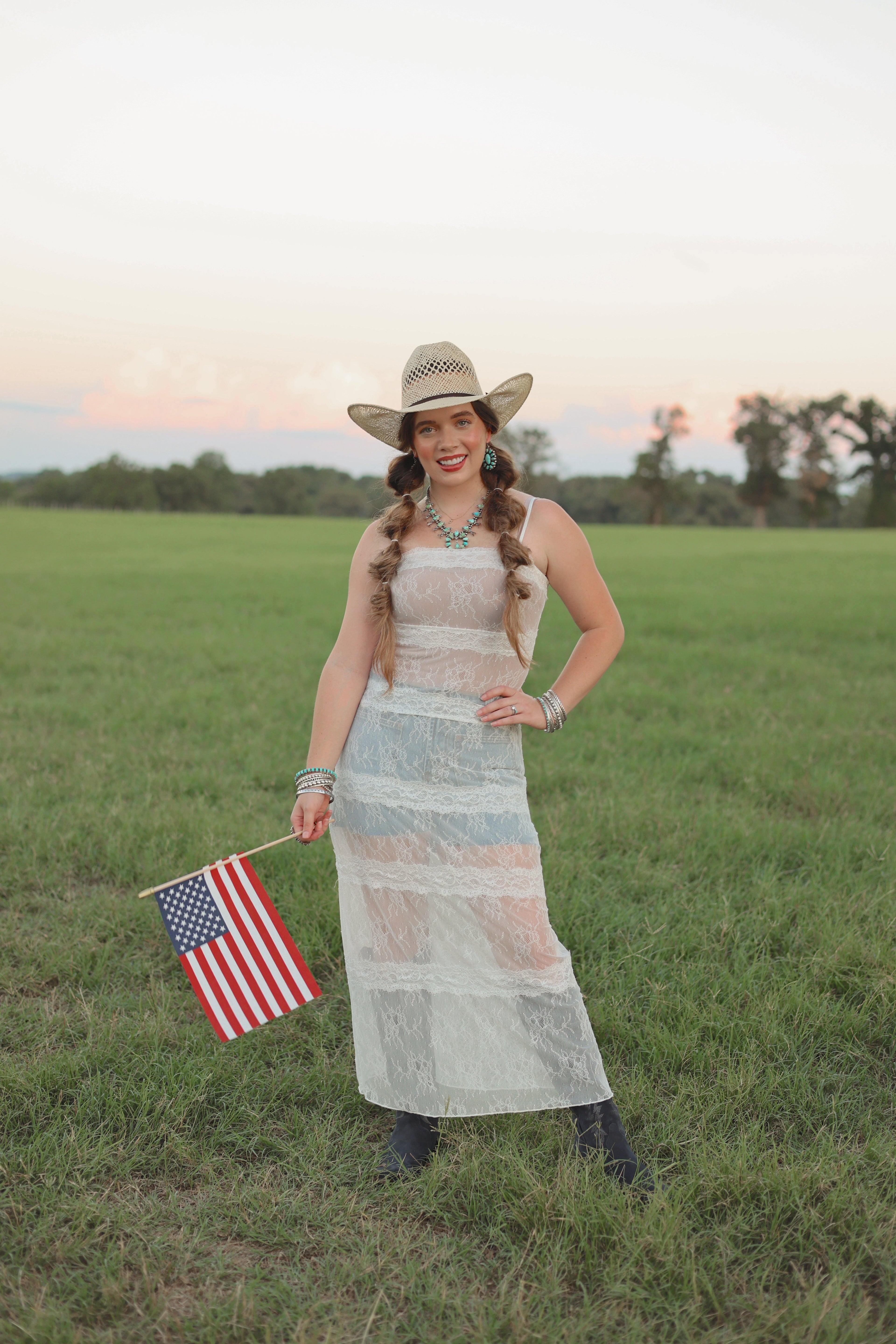 The Lorna Lace Maxi Dress