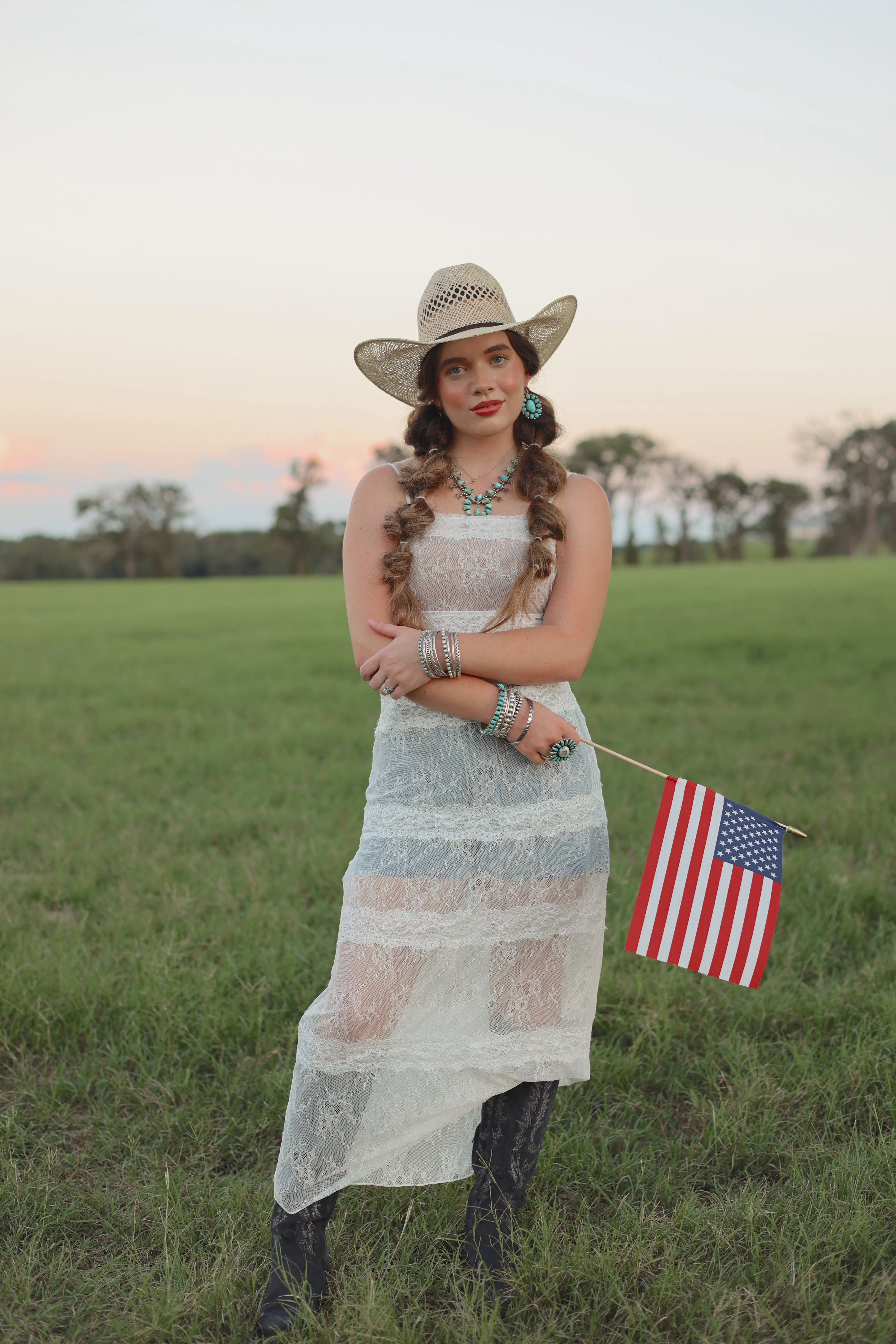 The Lorna Lace Maxi Dress