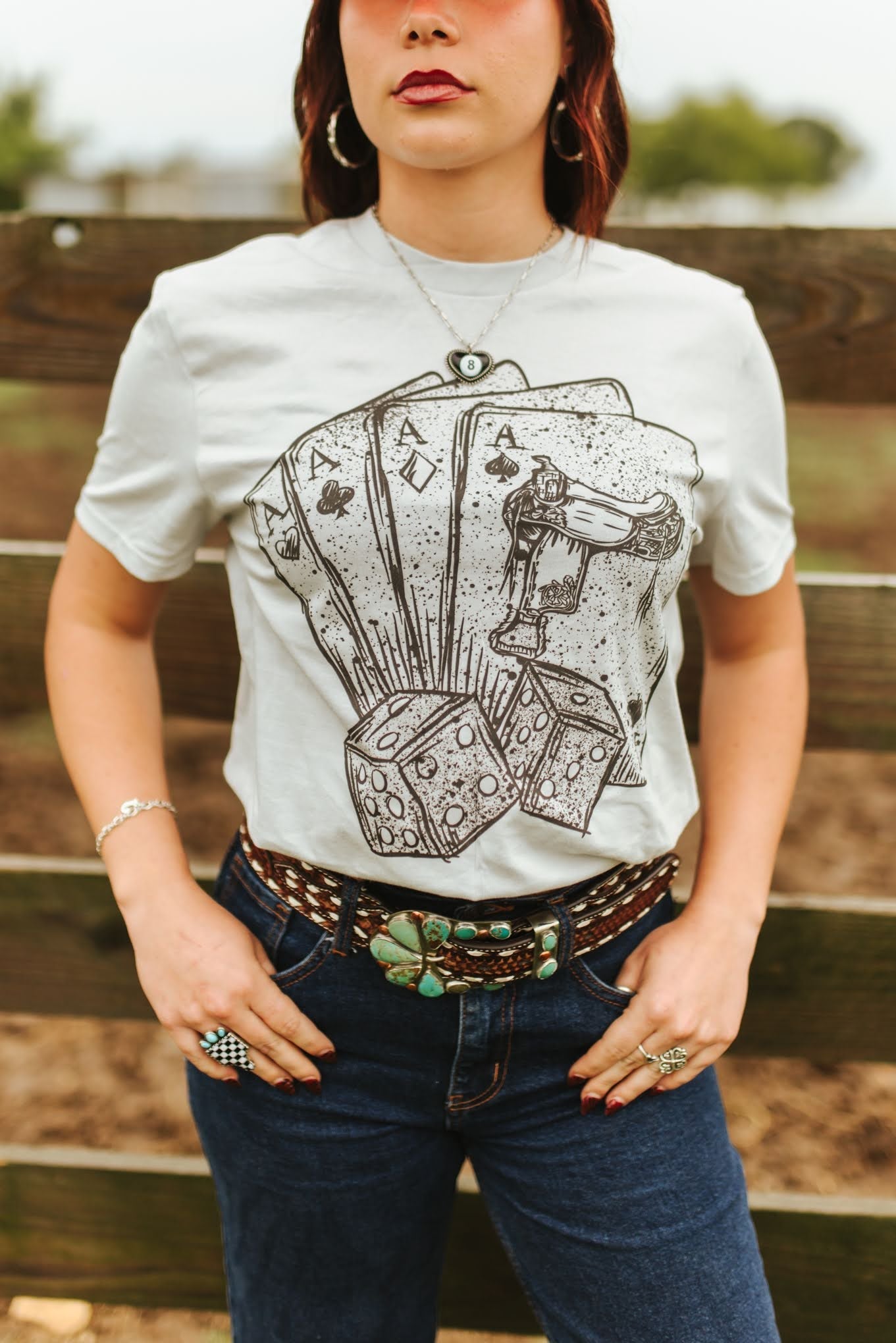 Aces And Dice Graphic Tee