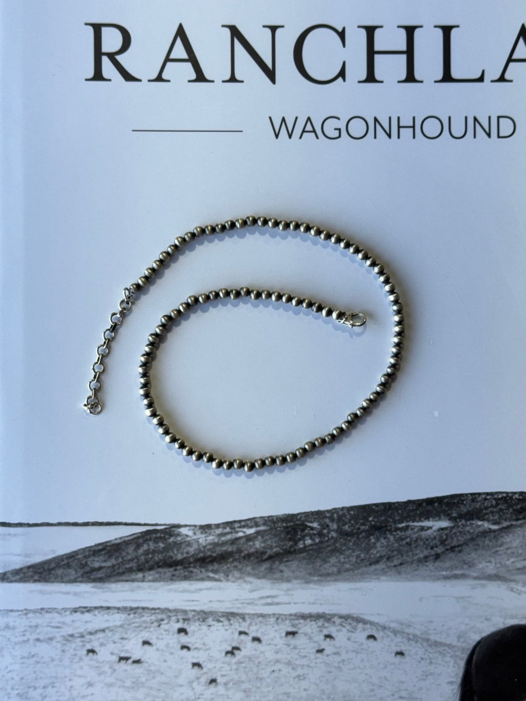 Silver Plated Beads Choker