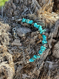 Authentic Turquoise Chips Chain Bracelet