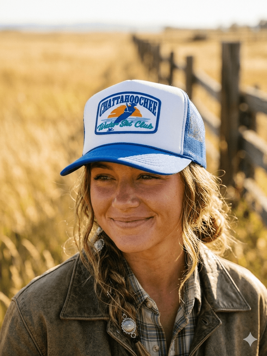 Chattahoochee Water Ski Club Patch Trucker Hat