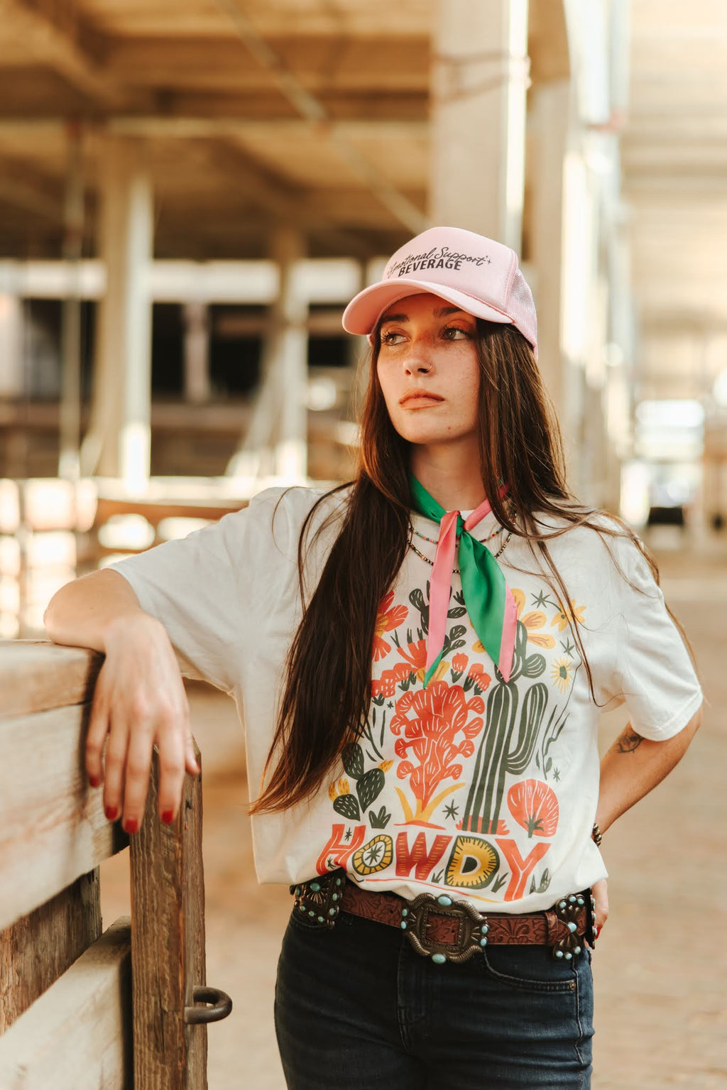 Desert Bloom Howdy Graphic Tee