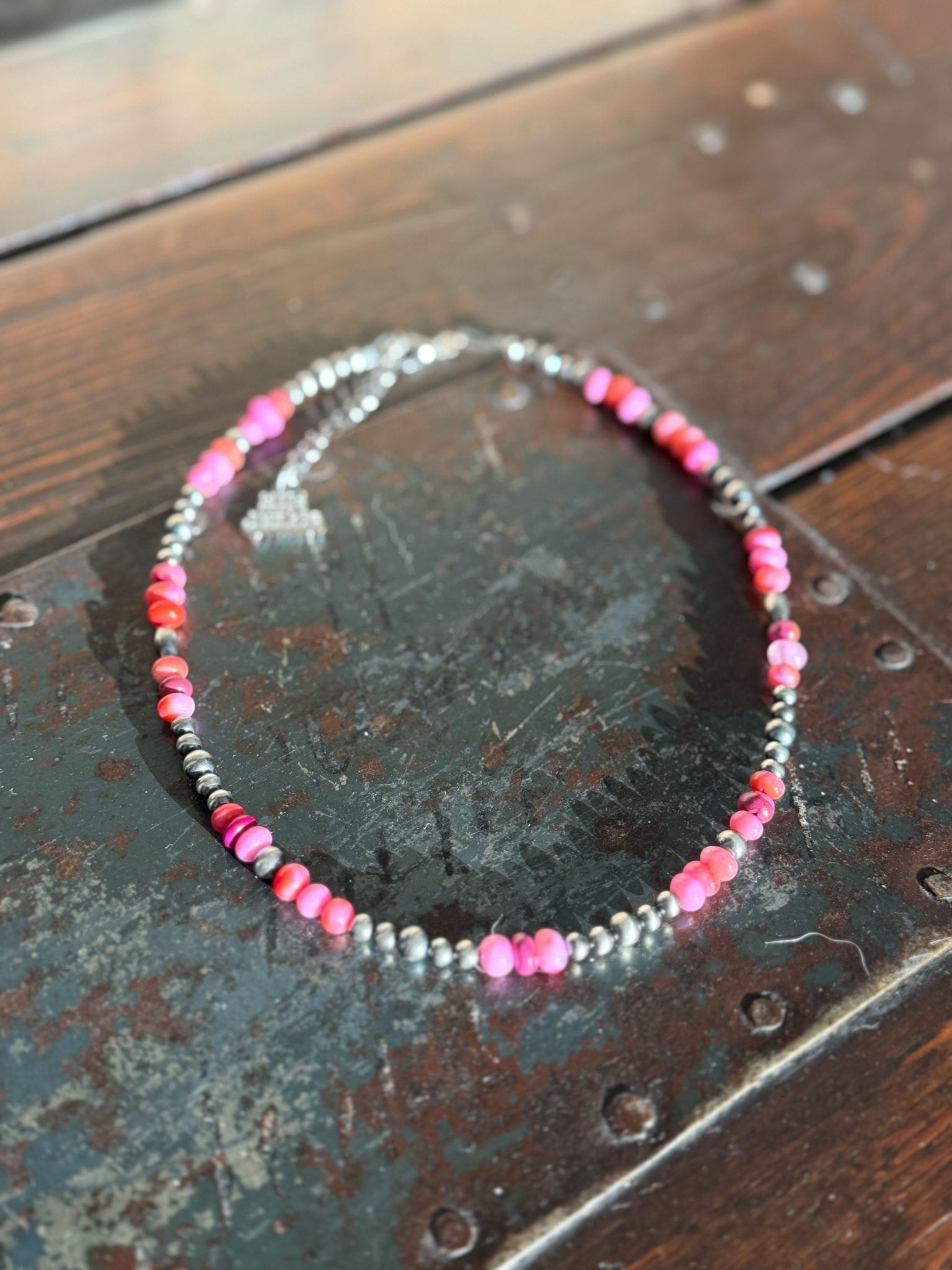 Desert Candy Beaded Choker