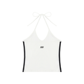 Backroad Babe Women's Color Block Halter Crop Tank Top
