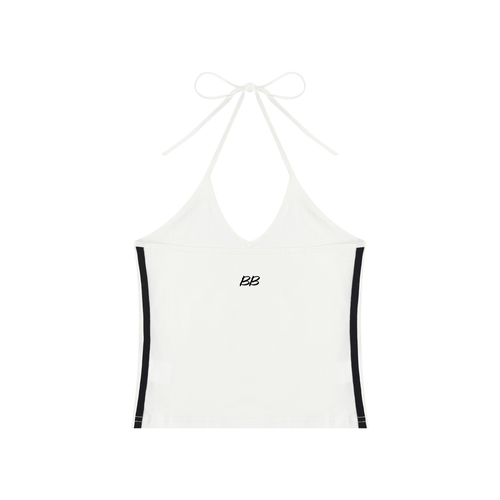 Backroad Babe Women's Color Block Halter Crop Tank Top