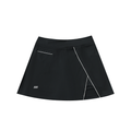 Backroad Babe High-Waist Pocketed A-Line Skirt