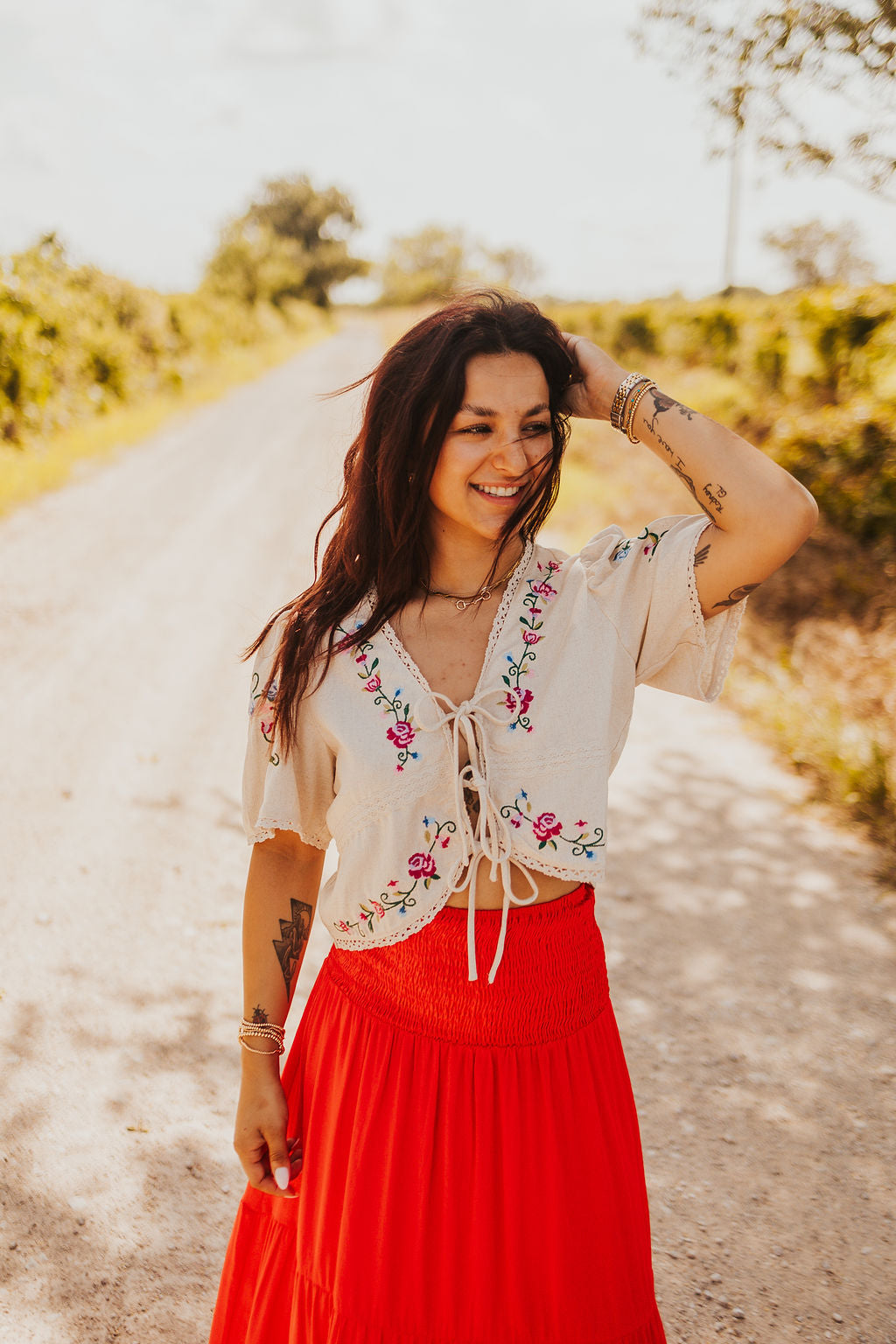 SALE The Isabella Floral Top