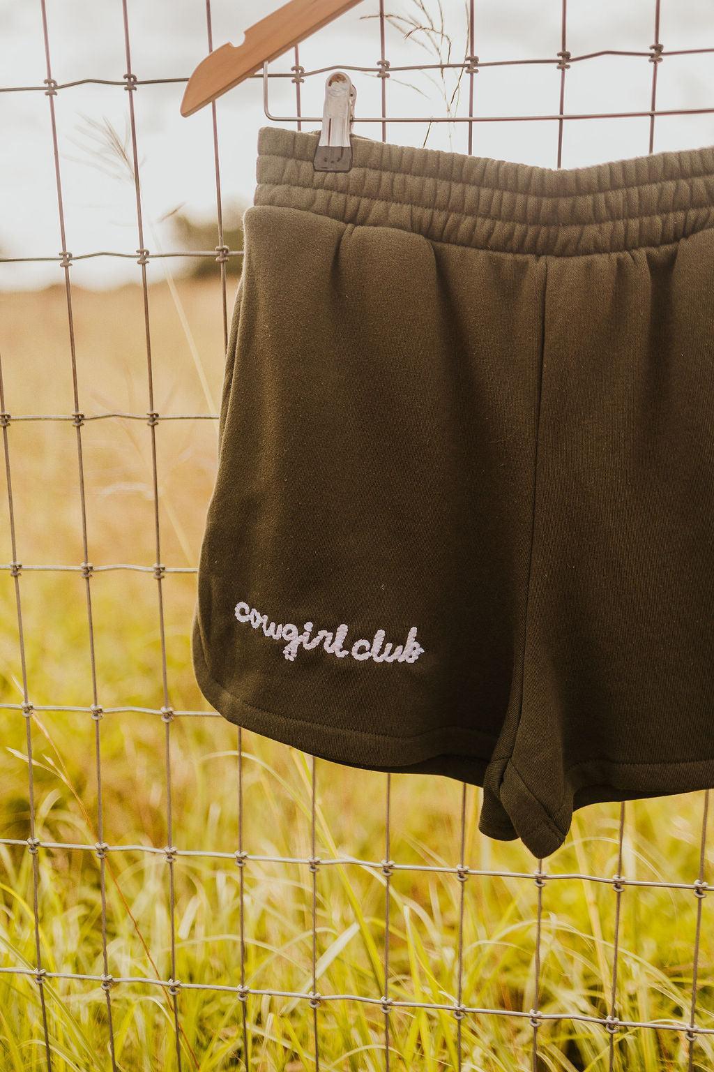 The Cowgirl Club Short in Olive